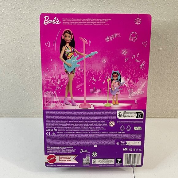 Barbie Doll & Chelsea Pop Star Sister Dolls Microphone Guitar Headphone 2022 - Picture 6 of 9
